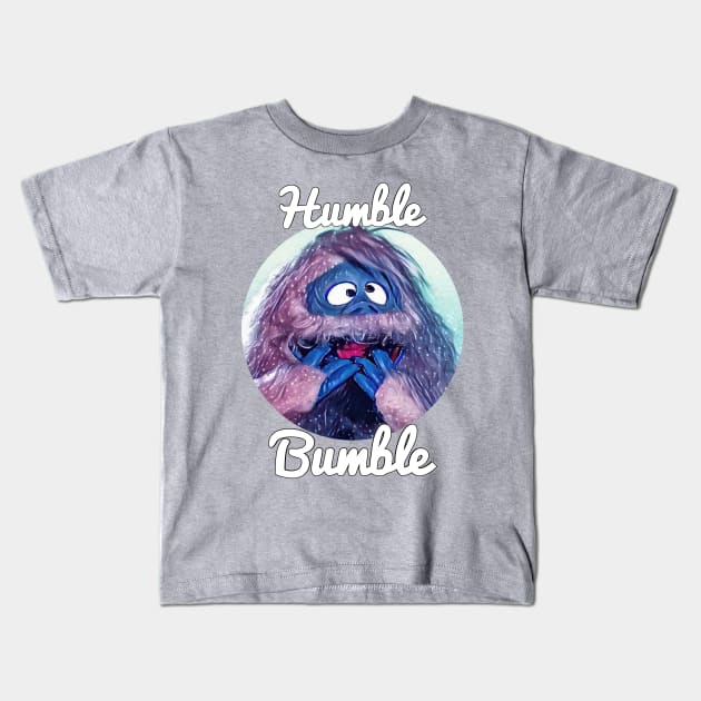 Humble Bumble Monster Kids T-Shirt by JustJoshinAround83